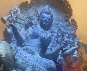 I had to have this statue, because it depicts Parvati with the Vajra in her left hand, and Ghanta in her right hand, exactly obverse of standard Vajrayana practice. Ive never seen anything else like it, have you? from parvati jayaram