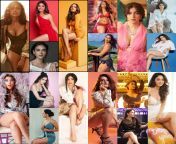 Choose 6 actress out of these underrated beautiful actress and comment your fantasies with them from yoddha actress