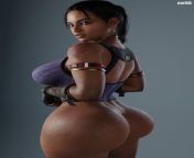 When talking about resident evil women (Sheeva) barely gets brought up why I dont know, shes so sexy and has such a great ass. I wanna be her partner and after each mission just lay her on a table and have sex with her from fucking her on a table and creaming her pussy with my sperm she starts masturbating with my cum