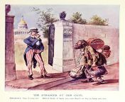 Anti-semitic anti-immigrant cartoon, 1890, United States. from ထိုင်းxxx camel anti sexualhebe res 71 photo7