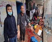 Massacre inside Abu Hussein School in Jabalia camp. from college camp 18