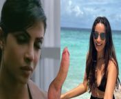 Priyanka Chopra &amp; Surbhi Jyoti sucking 1 cock together from sinhala sex film asagla nick sabina xxx bow priyanka chopra