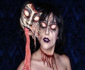 Japanese Horror (Junji Ito&#39;s Tomie) Inspired Makeup from japanese horror sex movie