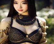 Classical Oriental beauty from oriental youngster