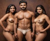 Desi Threesome Porn Poster from desi tourist porn
