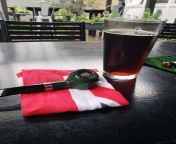 Rainy Sunday in Long Beach. A pint of Figueroa Davy Brown and a Rattray&#39;s Lowland Prince holding Newminster 400. from nicollle figueroa