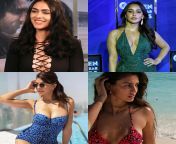 You&#39;re gym trainer who&#39;s pretty popular among the hot girls of your gym,so much so that two of them invited you for drinks and a threesome. Who do you pick and how would it go down? [Mrunal Thakur,Neha Sharma, Jacqueline Fernandes,Disha Patani] from gym trainer fucks hot indian model