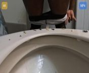 giantess unaware of tiny humans on her toilet from giantess animation crush tiny boy
