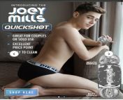 Joey Mills Quickshot release from joey mills porn