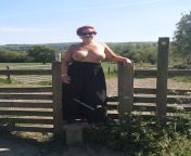 You coming with me Xx 41 UK female topless hiker from nqy64m 41