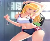 Athletic Girl Locker Room Beauty ( Kuri) [Original] from girl locker room