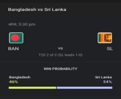 Today start cricket match 5:30 pm Bangladesh vs srilanka from nadishani srilanka