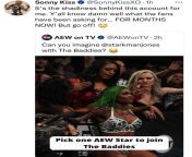 Why isnt Sonny a Baddie or at least on TV more? AEW deleted this tweet btw. from sonny leon bulu