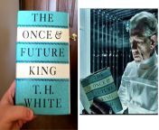 New item for my Magneto shrine: a first edition (1958) copy of the Once and Future King, as read by Magneto in his plastic prison cell from magneto