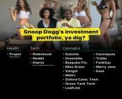 Snoop Doggs&#39; investment portfolio from doggs xnnx