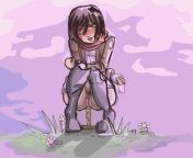 [M4F] Looking for a Roleplay, where mikasa and Eren are on a Mission and mikasa has to poop while beeing with eren. from eren pprn