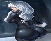 Day 22 of posting sexy images of waifus for aaron cuz of all the hate he&#39;s been getting. (Felicia Hardy) from negro dildo sexy images