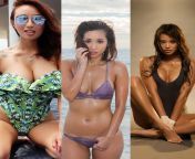 Jeannie Mai (The Real) VS Brenda Song (The Suite Life) VS Jamie Chung (The Gifted) from christy chung nude feel