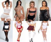 Kardashian/Jenner Dress Up Edition Pick a costume that you want to fuck them in. Kim Kardashian, Kylie Jenner, Khloe Kardashian, Kourtney Kardashian from kim kardashian xxxx