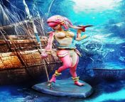 Custom statue MIPHA NSFW ver. By Me from mipha
