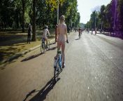 Who&#39;s in London to do the World Naked Bike Ride 2023? It&#39;s our (Thomas &amp; Muse) 12th ride! ? from lucymuse