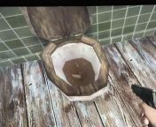 This may be the first time Ive seen poo inside of a video game toilet. What a nice little detail to add. LOL! from krina kapusex video susu toilet pissnigxxx movie camera