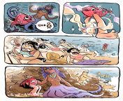 [OC] -Mermaid- So after my boyfriend shared my old comic titled -Hug-, I thought of sharing another comic I drew that&#39;s more humorous :P http://www.sue-aniart.com/ from httpwww red wap com