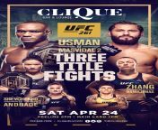 Saturday April 24th, Watch UFC 261 at Clique Bar &amp; Lounge at The Cosmopolitan. www.cliquelv.com from bar xxx ullas at kanchrapara