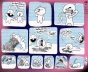 A funny bunny and bear comic from disney comic