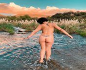Nothing nicer than walking naked in the river ? from camera cachee walking naked in beach