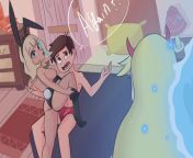 Star Butterfly, Marco Diaz and Jackie Lynn (SiphonC) [Star vs the Forces of Evil] from star butterfly sex comic