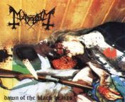 Picture of ex-lead vocalist Pelle Ohlin used as album cover (1991) - Mayhem from pelle erob