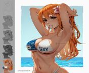 Hello, I just want to share my Nami fan-art. (Outfit from One Piece fim: Gold) from from www bulu fim hausa watch