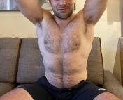 Hairy pits, hairy chest, hairy ass, what more could you want? from chest hairy