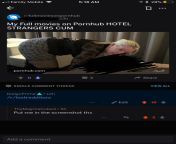 Someone on /r/fullmoviesonpornhub posted a full porn movie and not a full regular movie from shera full hindi movie