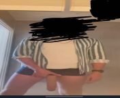 Screenshot of when I STARTED to reveal the initial view of the weapon to follower u/Zealousideal222 on video call a moment ago pre underwear removal lmao. He&#39;s sent me this to post on my Reddit! He vibed it when I swung it around thick and heavy lol. from desi girl on video call 7