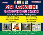 Sri Lakshmi Marble Polishing Services in Hyderabad from sri 1