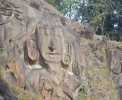 Rock Cut Structures of Unakoti, Tripura from tripura kumarghat bfxxx