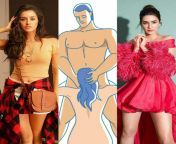 [Kriti Sanon, Shraddha Kapoor]. Blowjob from which one ??? from bollywood uncensored cut 14 reena kapoor nude from pra