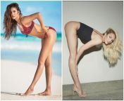Pick your sexy model for standing doggy: Barbara Palvin vs Candice Swanepoel from nudespuri model anna standing nude