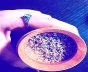 None of the grass stations in my state had actual lavender haze, so I got superglue haze and added some dried lavender! Lavender has linalool, a terpene which aids in relaxation :) from lavender