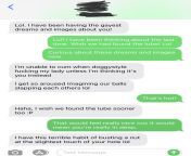 My married buddys texts talking about our last time when we couldnt find the lube. He already came 3 times at that point (twice in my mouth and once by just rubbing his big dick on my ass). from rubbing dick on my sleeping sister