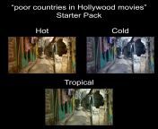 Poor countries in Hollywood movies starter pack. from indira hot in malayalam movies