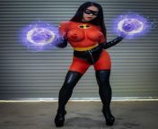Violet body paint from Incredibles by Linny_Hill from incredibles