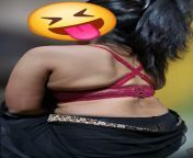 Wife sat semi-nude in hotel room. The room service man got his dick hard watching her. She was in tight stockings all visible through her transparent saree and red bra with a bare back. ?? from aunty saree and tight