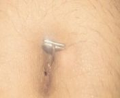 Navel torture from navel torture drill