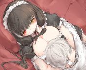 Ro: don&#39;t worry skk, Ro will take care of you till you feel sick. Skk: Ro in a maid costume.. best Idea of my life. from pintiya ro khatko
