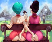 Bulma and Chi-Chi (Tuomashart) [Dragon Ball Z] from bulma and chi xhi