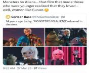Late 14th Anniversary to Monsters Vs Aliens from monster vs aliens susan murphy sex