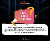Discover how adult web hosts safeguard against DDoS attacks for seamless access https://qloudhost.com/adult-hosting/ #adulthosting #DDoSProtection #cybersecurity #qloudhost from nude adult web series 2021